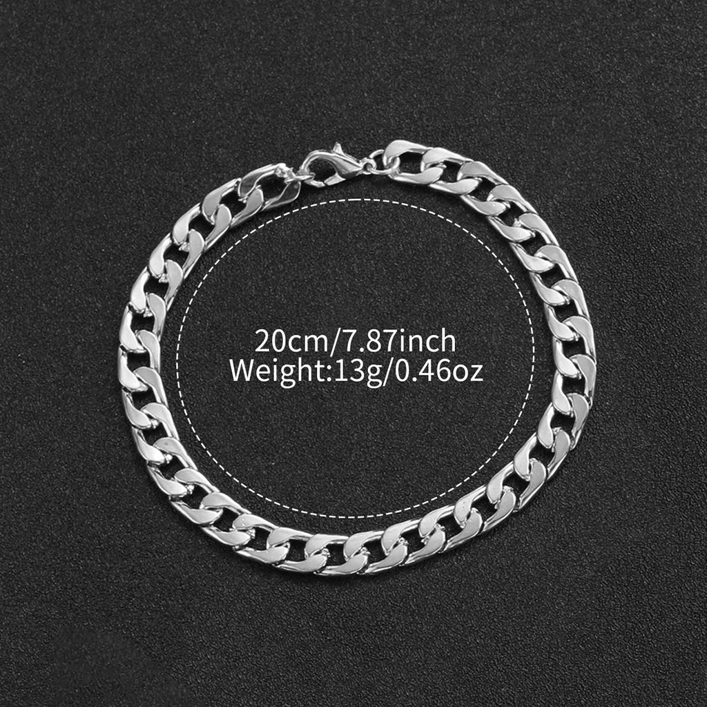 2 pièces hommes montres d'affaires mode bande en acier mâle analogique Quartz - FoytiShop
