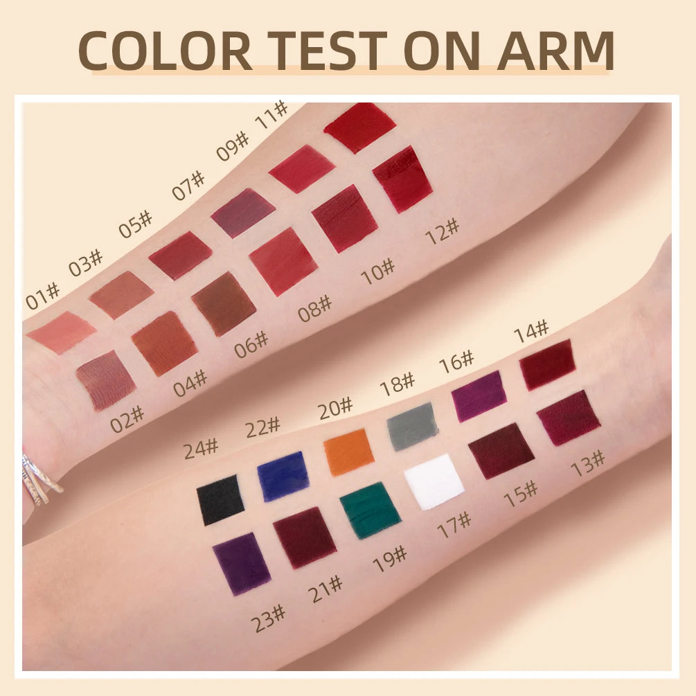 Rouge à lèvres liquide mat velours – Imperméable, longue durée