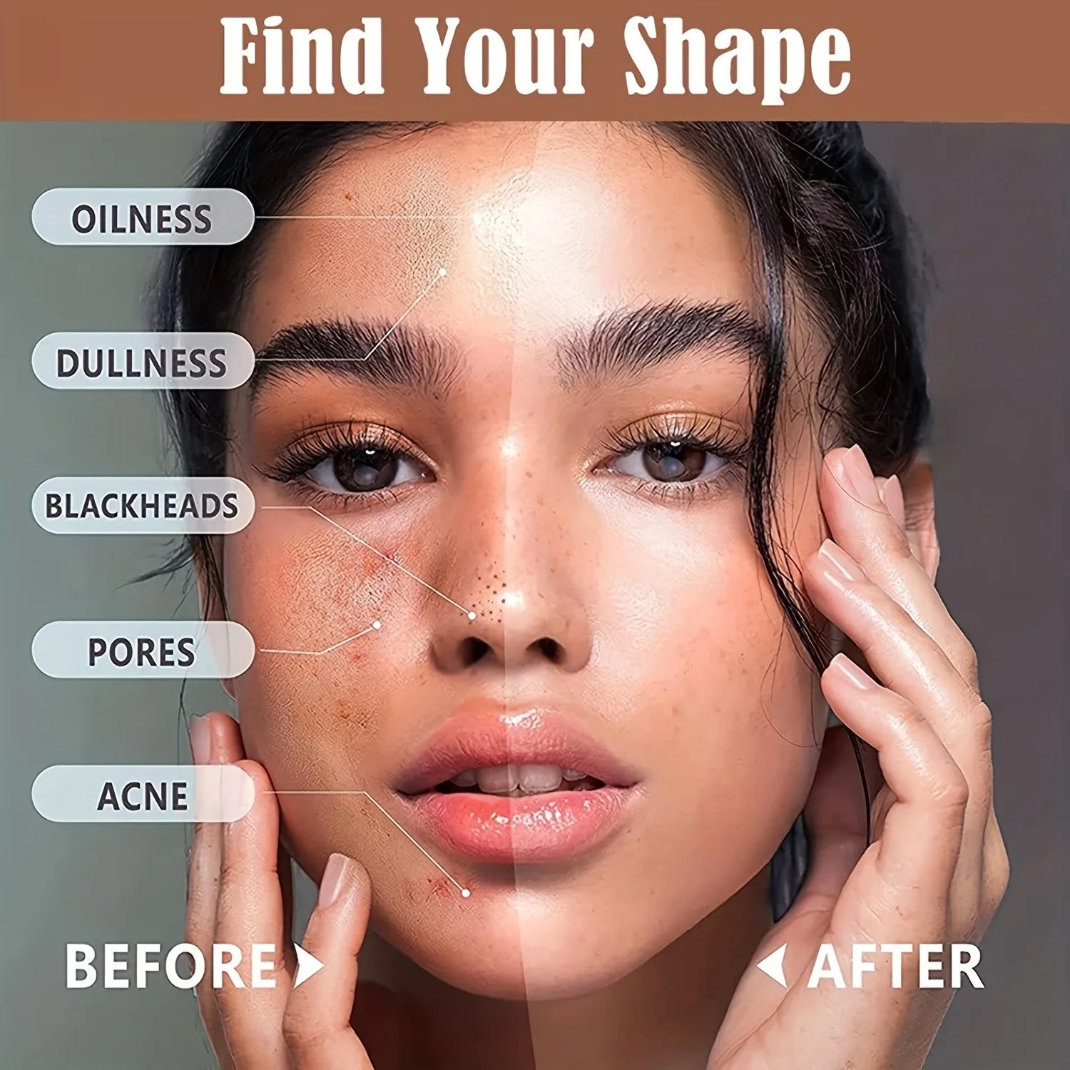 Palette correcteur, blush & contour 12 couleurs – Mat & surbrillance