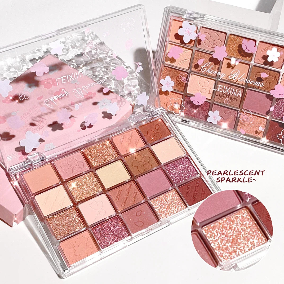 Palette fards à paupières 20 couleurs – Brillant & mat, longue durée