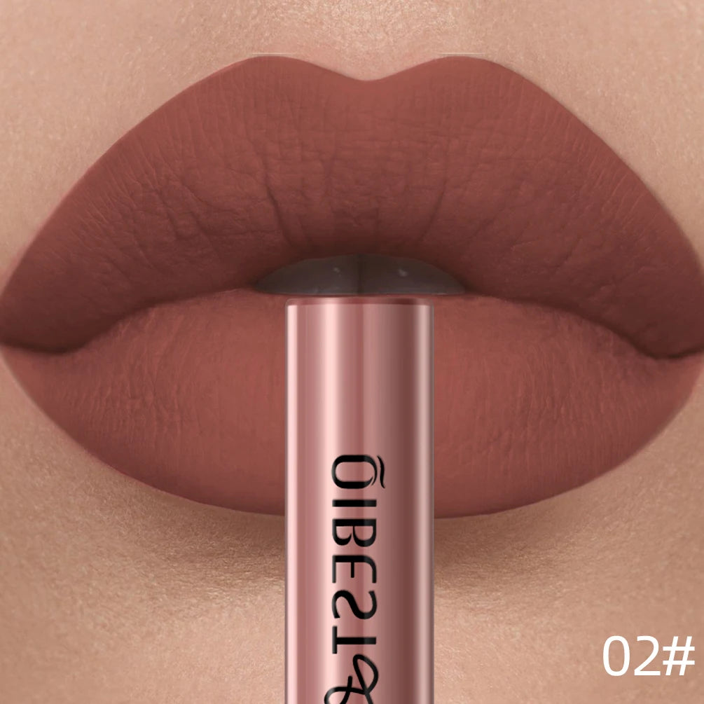 Rouge à lèvres liquide mat velours – Imperméable, longue durée