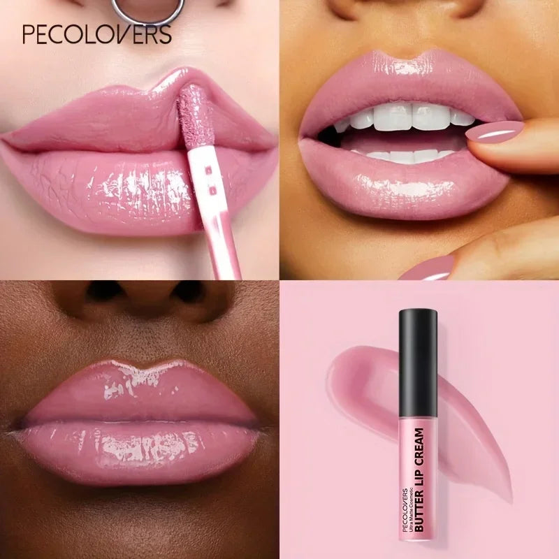 Rouge à lèvres liquide imperméable 21 couleurs – Vitamine E, longue durée