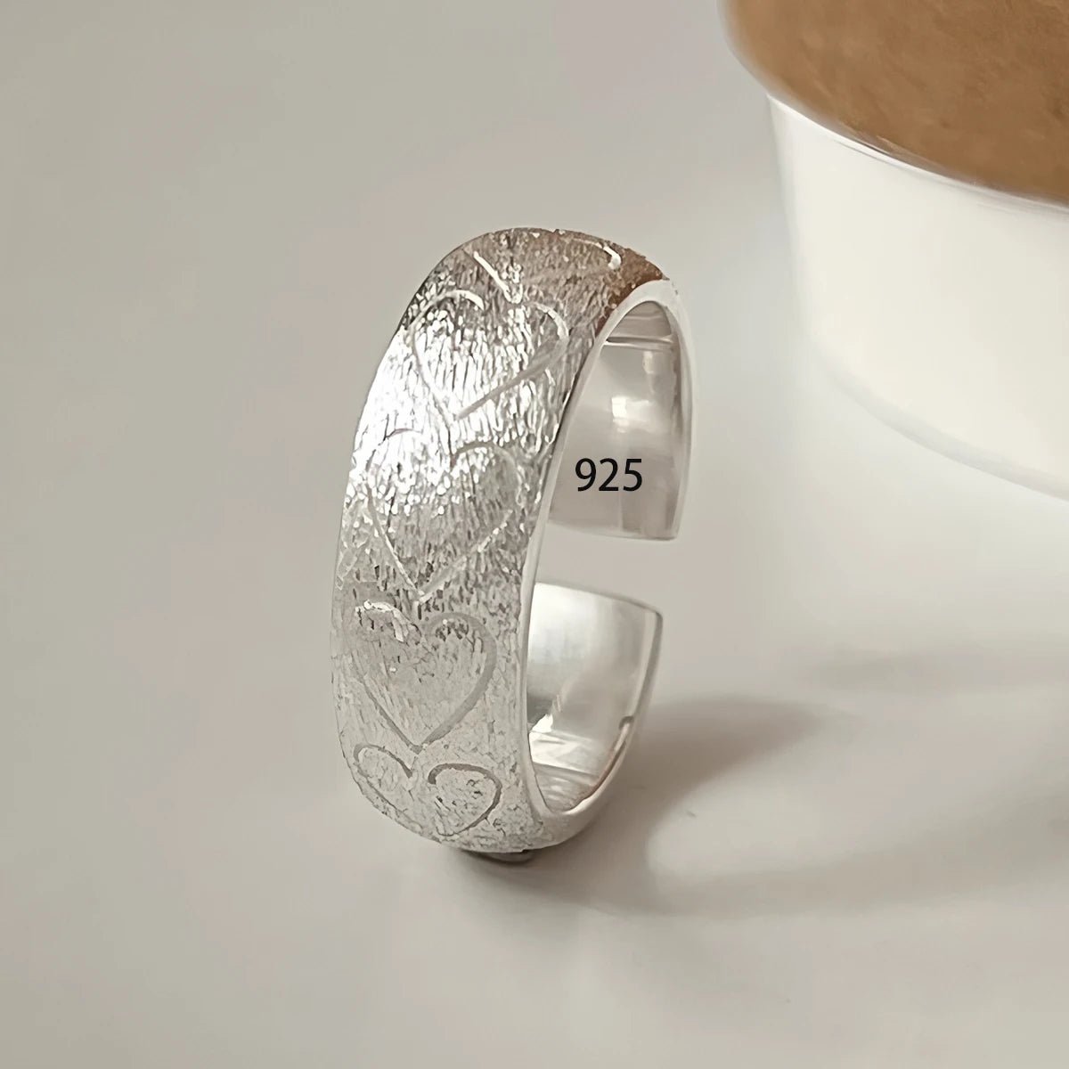 ❤️ Bague Cœur Amour Argent 925 - Romantique Élégant - FoytiShop