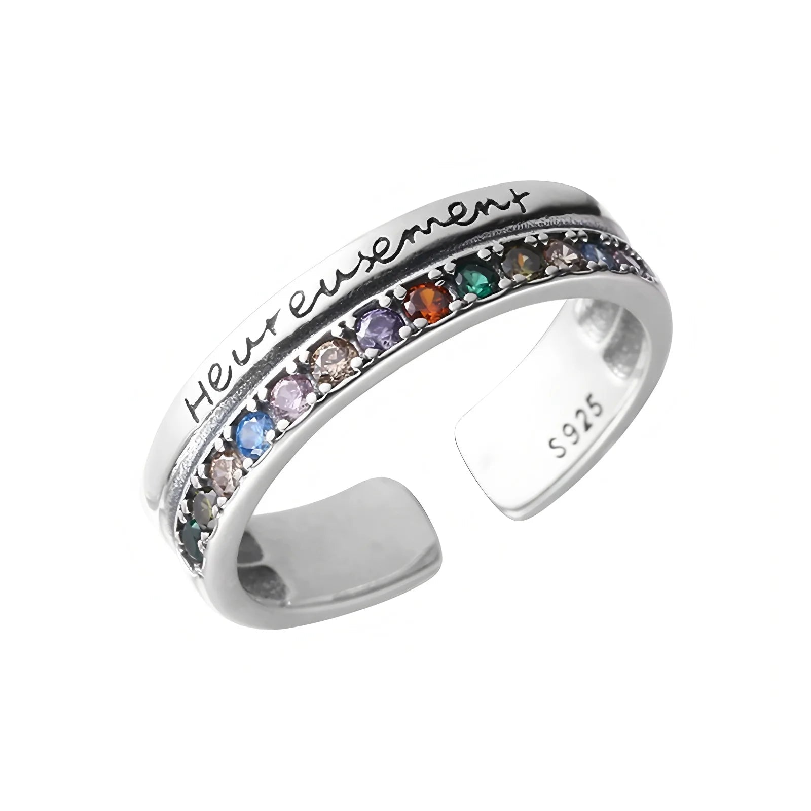❤️ Bague Cœur Amour Argent 925 - Romantique Élégant - FoytiShop