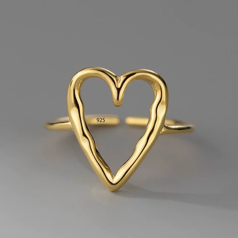 ❤️ Bague Cœur Amour Argent 925 - Romantique Élégant - FoytiShop
