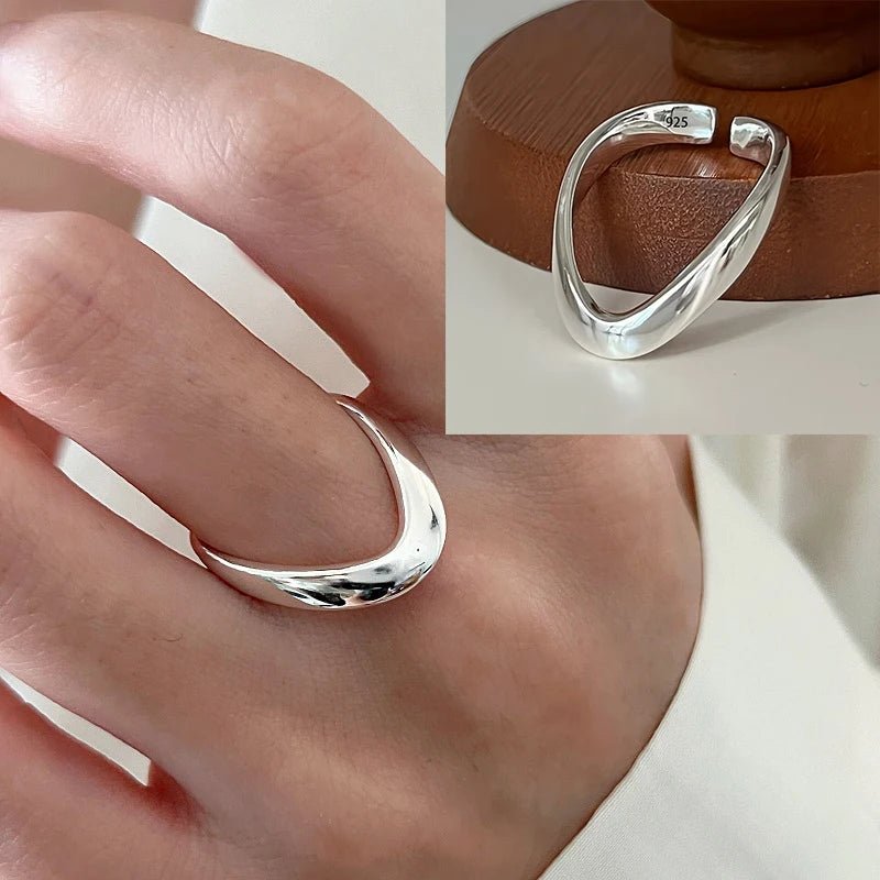 ❤️ Bague Cœur Amour Argent 925 - Romantique Élégant - FoytiShop