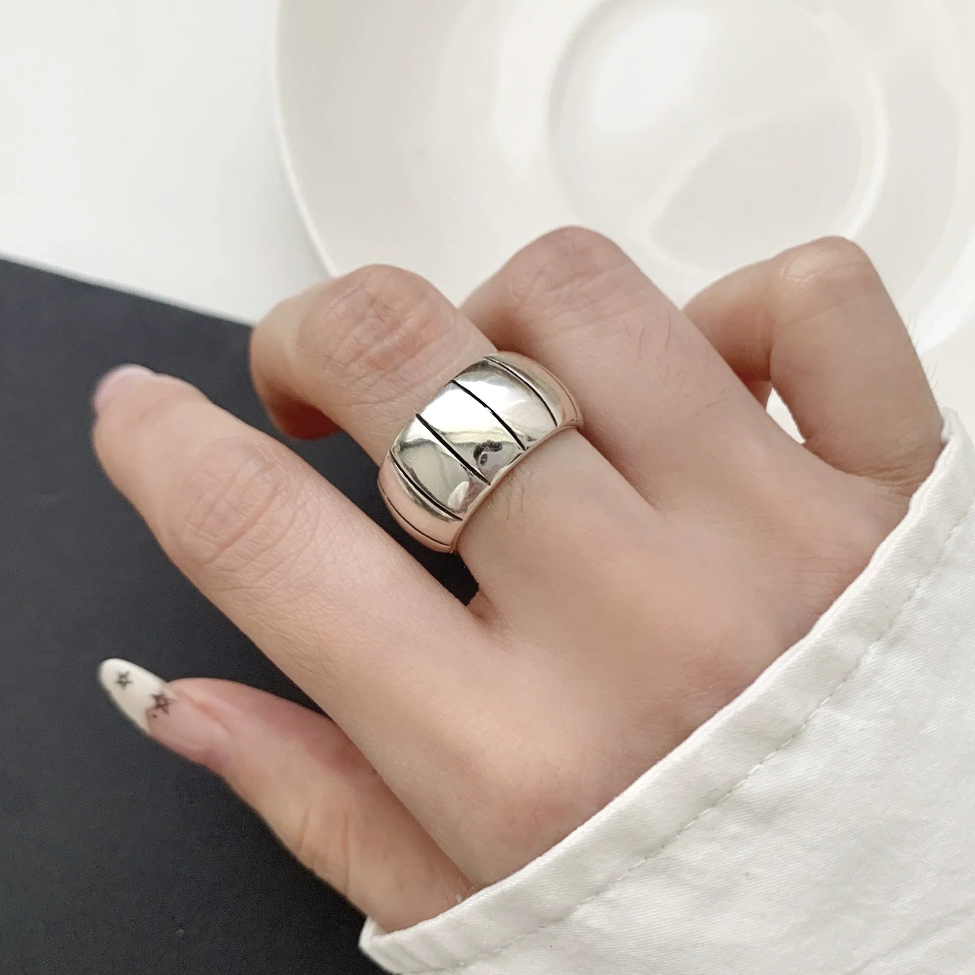 ❤️ Bague Cœur Amour Argent 925 - Romantique Élégant - FoytiShop
