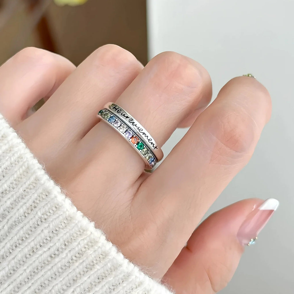 ❤️ Bague Cœur Amour Argent 925 - Romantique Élégant - FoytiShop