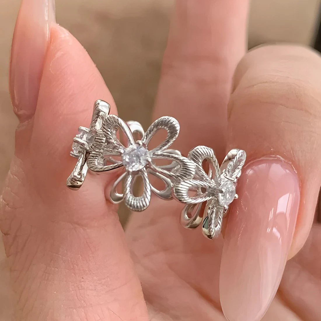 ❤️ Bague Cœur Amour Argent 925 - Romantique Élégant - FoytiShop
