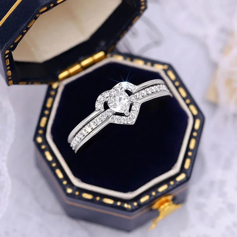 Bague Cœur Romantique - Femme - FoytiShop