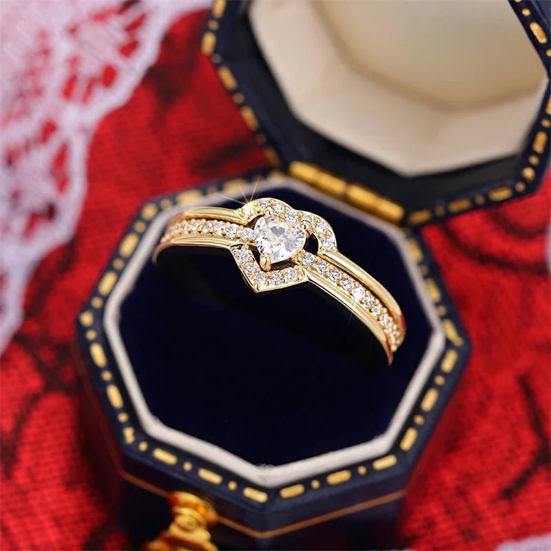 Bague Cœur Romantique - Femme - FoytiShop
