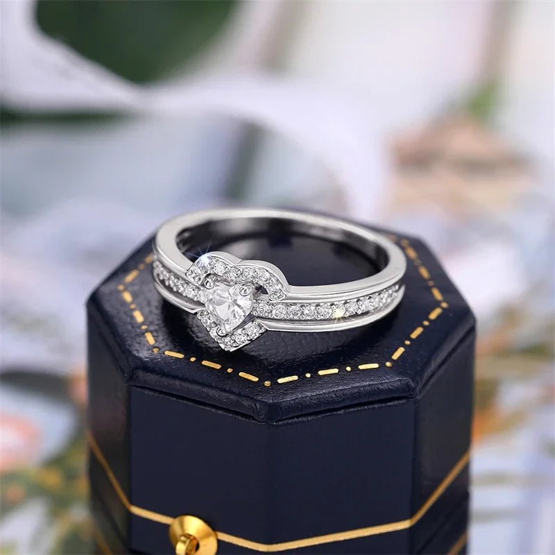 Bague Cœur Romantique - Femme - FoytiShop