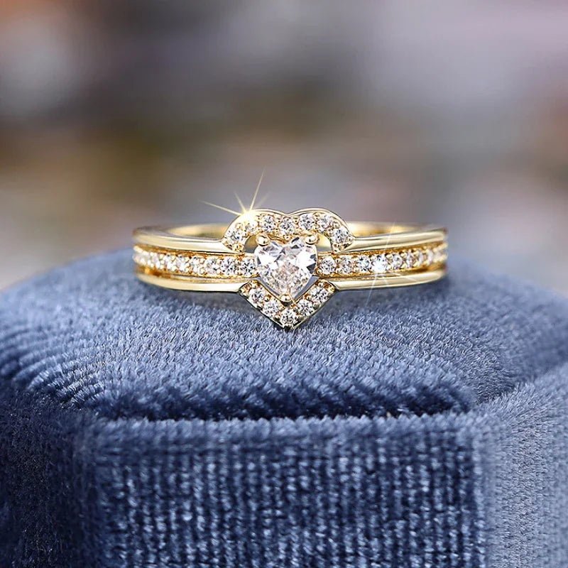 Bague Cœur Romantique - Femme - FoytiShop