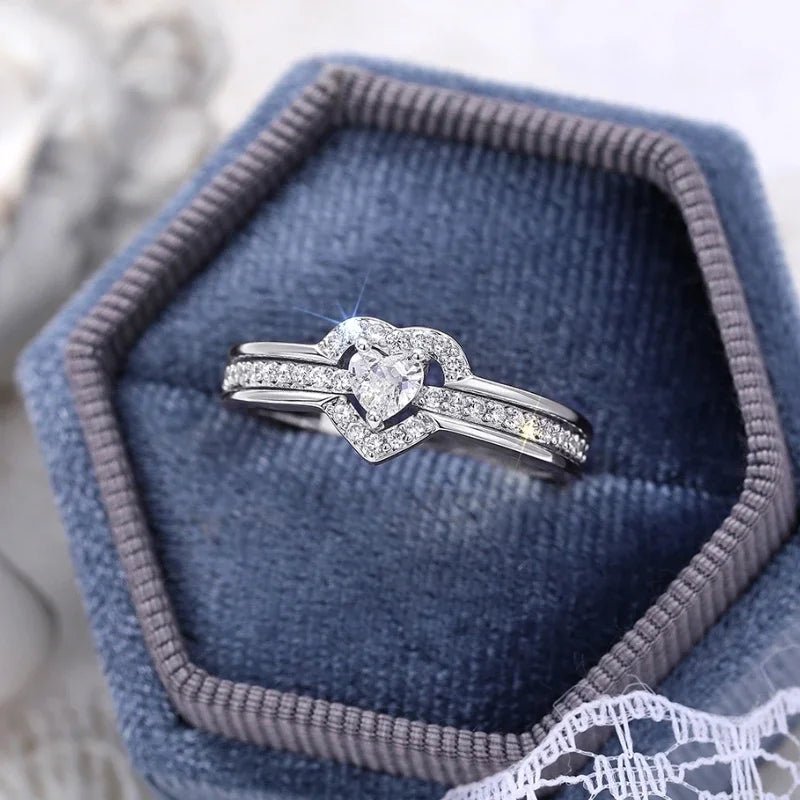 Bague Cœur Romantique - Femme - FoytiShop