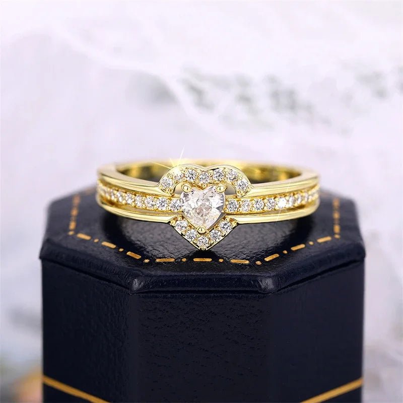 Bague Cœur Romantique - Femme - FoytiShop