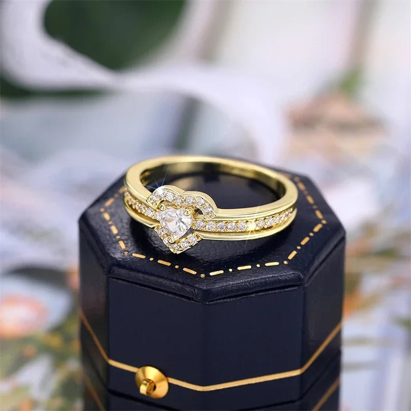 Bague Cœur Romantique - Femme - FoytiShop