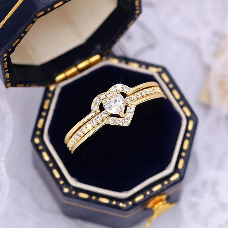 Bague Cœur Romantique - Femme - FoytiShop