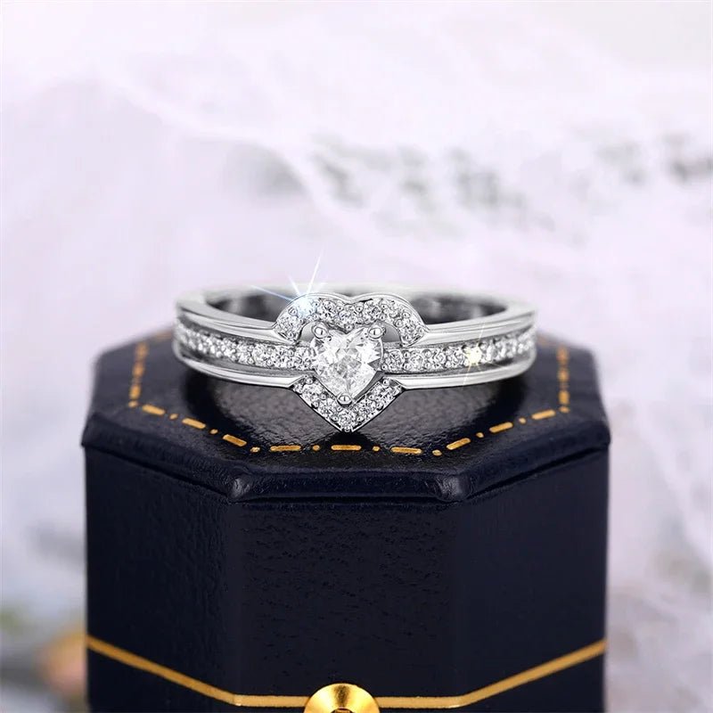Bague Cœur Romantique - Femme - FoytiShop