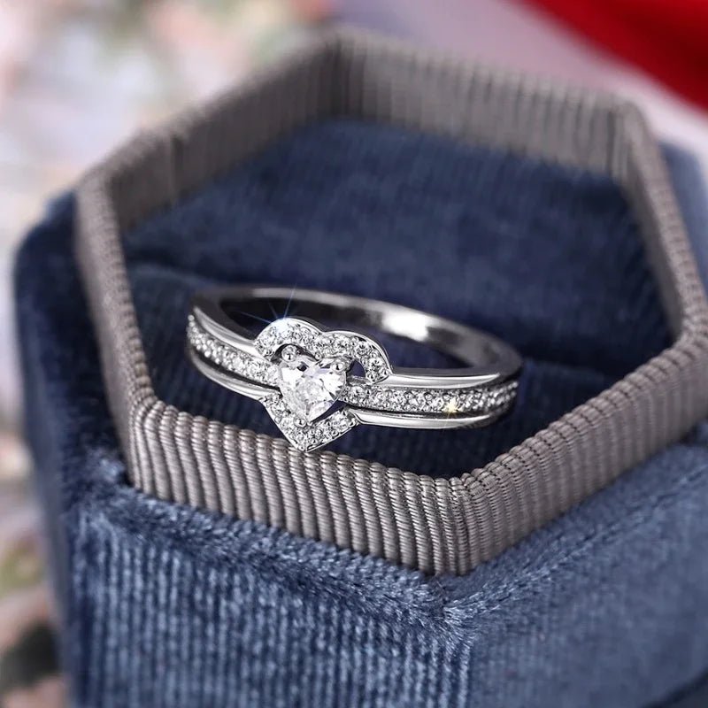 Bague Cœur Romantique - Femme - FoytiShop