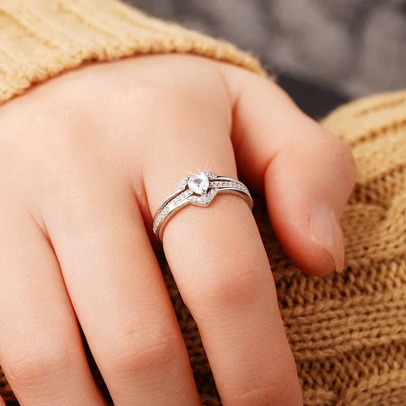Bague Cœur Romantique - Femme - FoytiShop