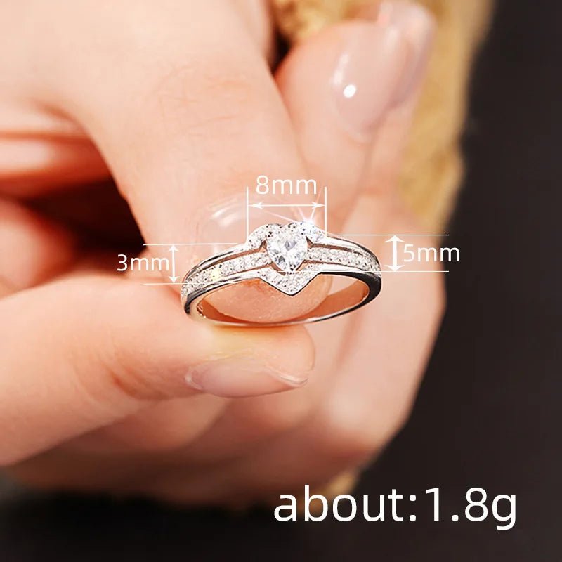 Bague Cœur Romantique - Femme - FoytiShop