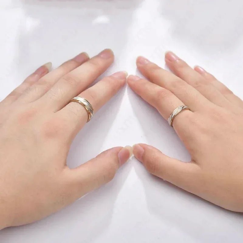 Bague Croisée Moderne — Design Tendance & Audacieux - FoytiShop