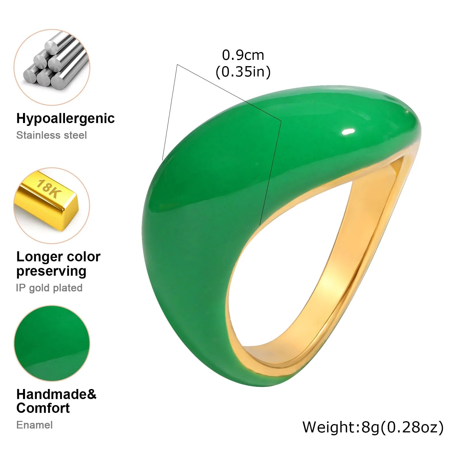 ✠️ Bague Croix Ouverte CZ Femme - Design Moderne Spirituel - FoytiShop