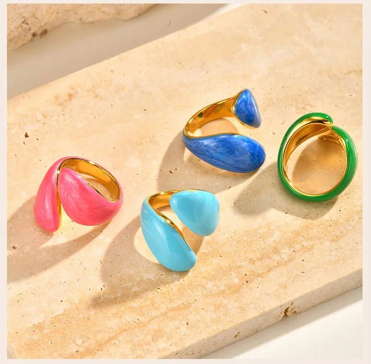 ✠️ Bague Croix Ouverte CZ Femme - Design Moderne Spirituel - FoytiShop
