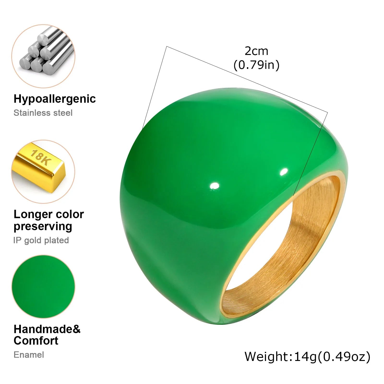 ✠️ Bague Croix Ouverte CZ Femme - Design Moderne Spirituel - FoytiShop