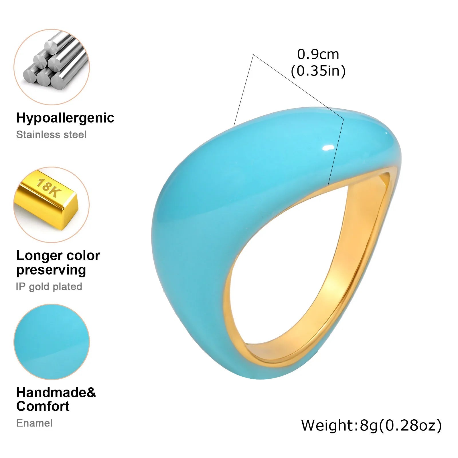 ✠️ Bague Croix Ouverte CZ Femme - Design Moderne Spirituel - FoytiShop