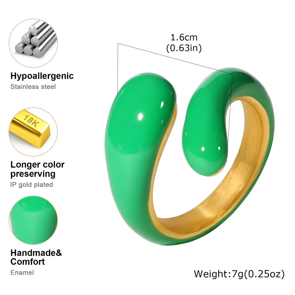 ✠️ Bague Croix Ouverte CZ Femme - Design Moderne Spirituel - FoytiShop