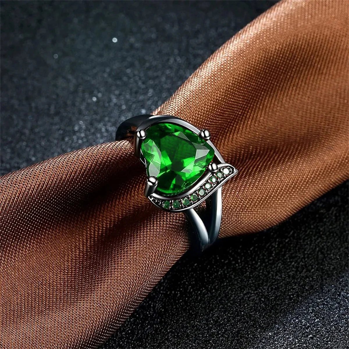 Bague de Couple Cœur Strass – Dragon Celtique Acier - FoytiShop