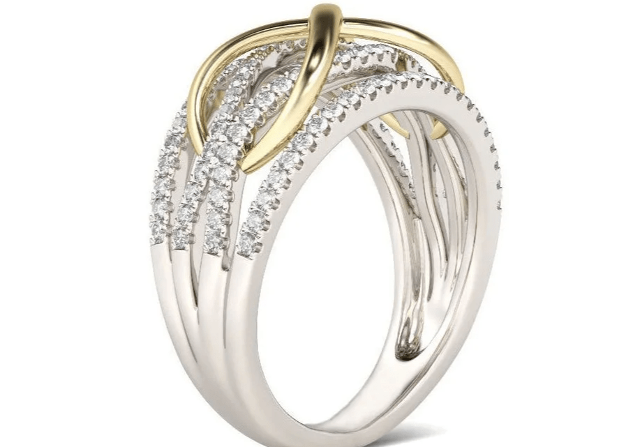 Bague Élégance Brillante — Raffinement Intemporel & Style Féminin - FoytiShop