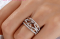 Bague Élégance Brillante — Raffinement Intemporel & Style Féminin - FoytiShop