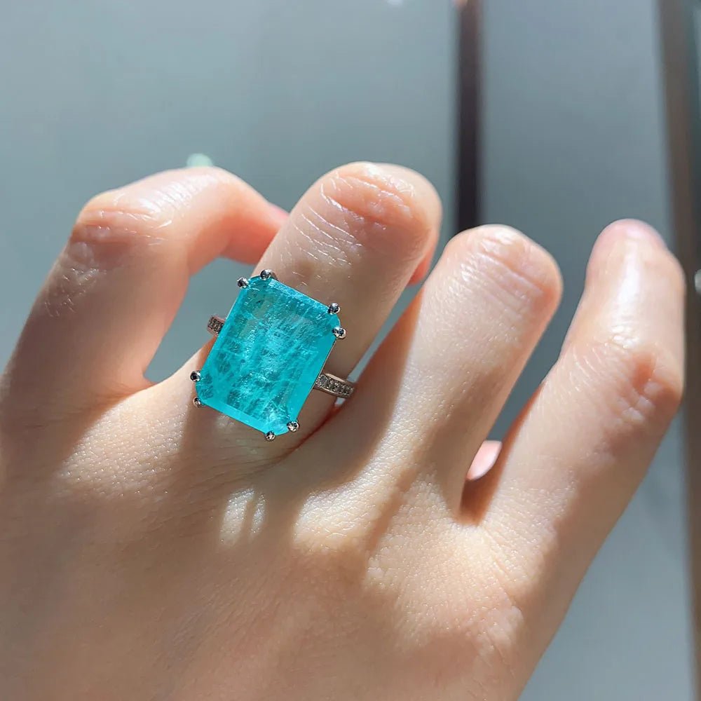 💍 Bague en Pierres Précieuses pour Femme - Bijou Cadeau Accessoire - FoytiShop