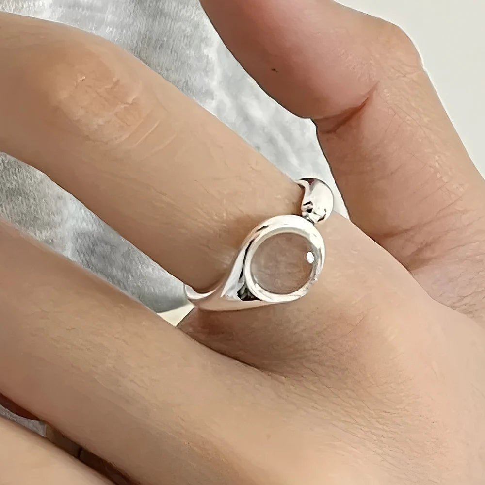 🌸 Bague Fleur Dentelle Argent 925 - Design Délicat Féminin - FoytiShop