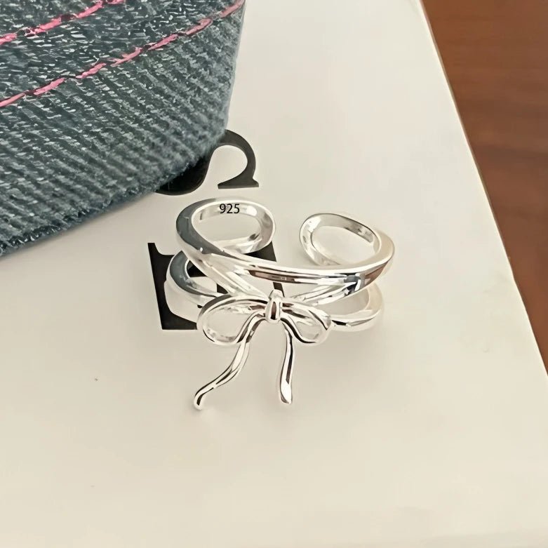 🌸 Bague Fleur Dentelle Argent 925 - Design Délicat Féminin - FoytiShop