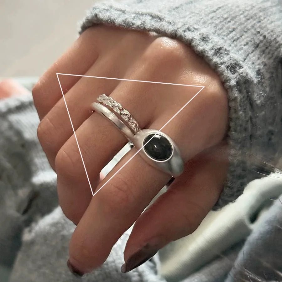 🌸 Bague Fleur Dentelle Argent 925 - Design Délicat Féminin - FoytiShop