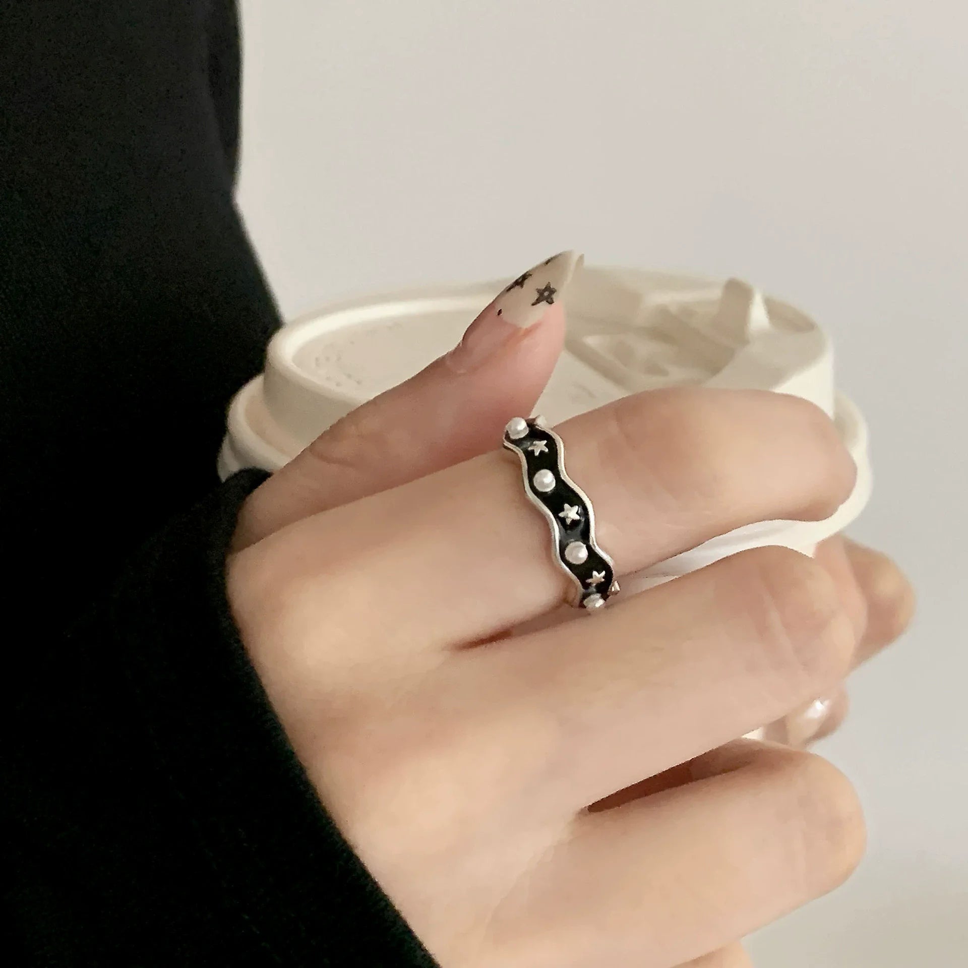 🌸 Bague Fleur Dentelle Argent 925 - Design Délicat Féminin - FoytiShop