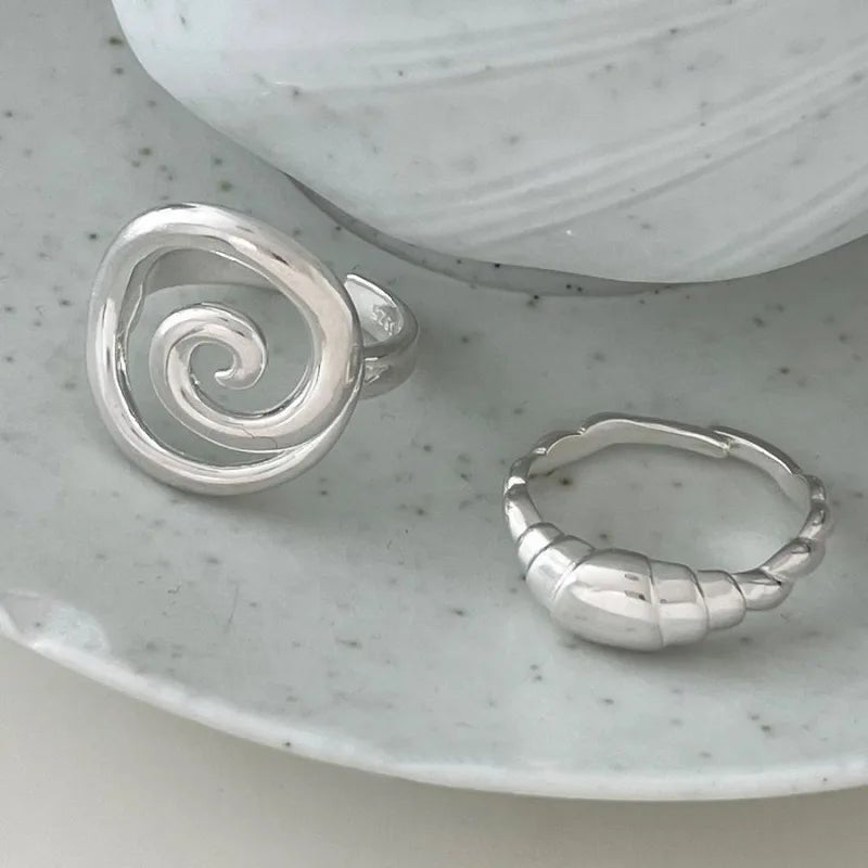 🌸 Bague Fleurs Argent 925 Femme - Délicate Romantique Élégante - FoytiShop