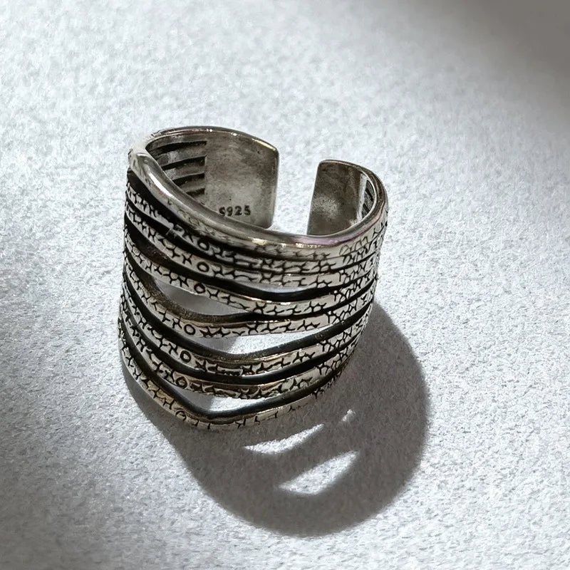🌸 Bague Fleurs Argent 925 Femme - Délicate Romantique Élégante - FoytiShop