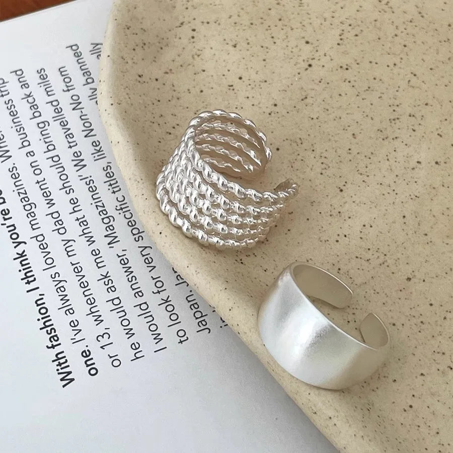 🌸 Bague Fleurs Argent 925 Femme - Délicate Romantique Élégante - FoytiShop