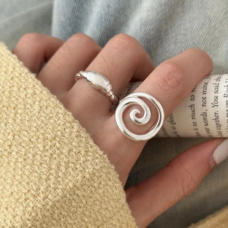🌸 Bague Fleurs Argent 925 Femme - Délicate Romantique Élégante - FoytiShop