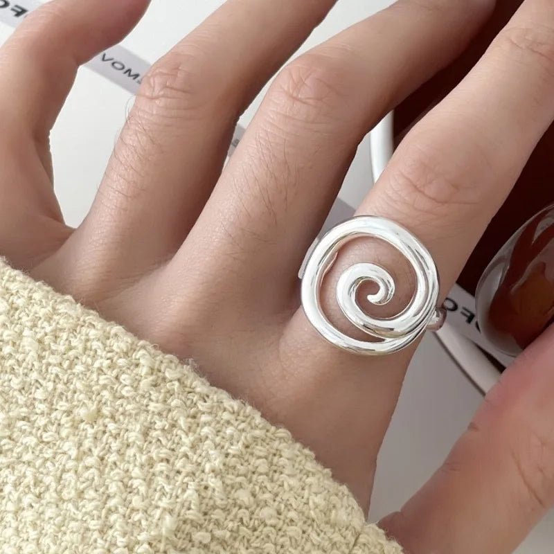 🌸 Bague Fleurs Argent 925 Femme - Délicate Romantique Élégante - FoytiShop