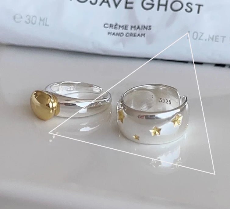 🌸 Bague Fleurs Argent 925 Femme - Délicate Romantique Élégante - FoytiShop