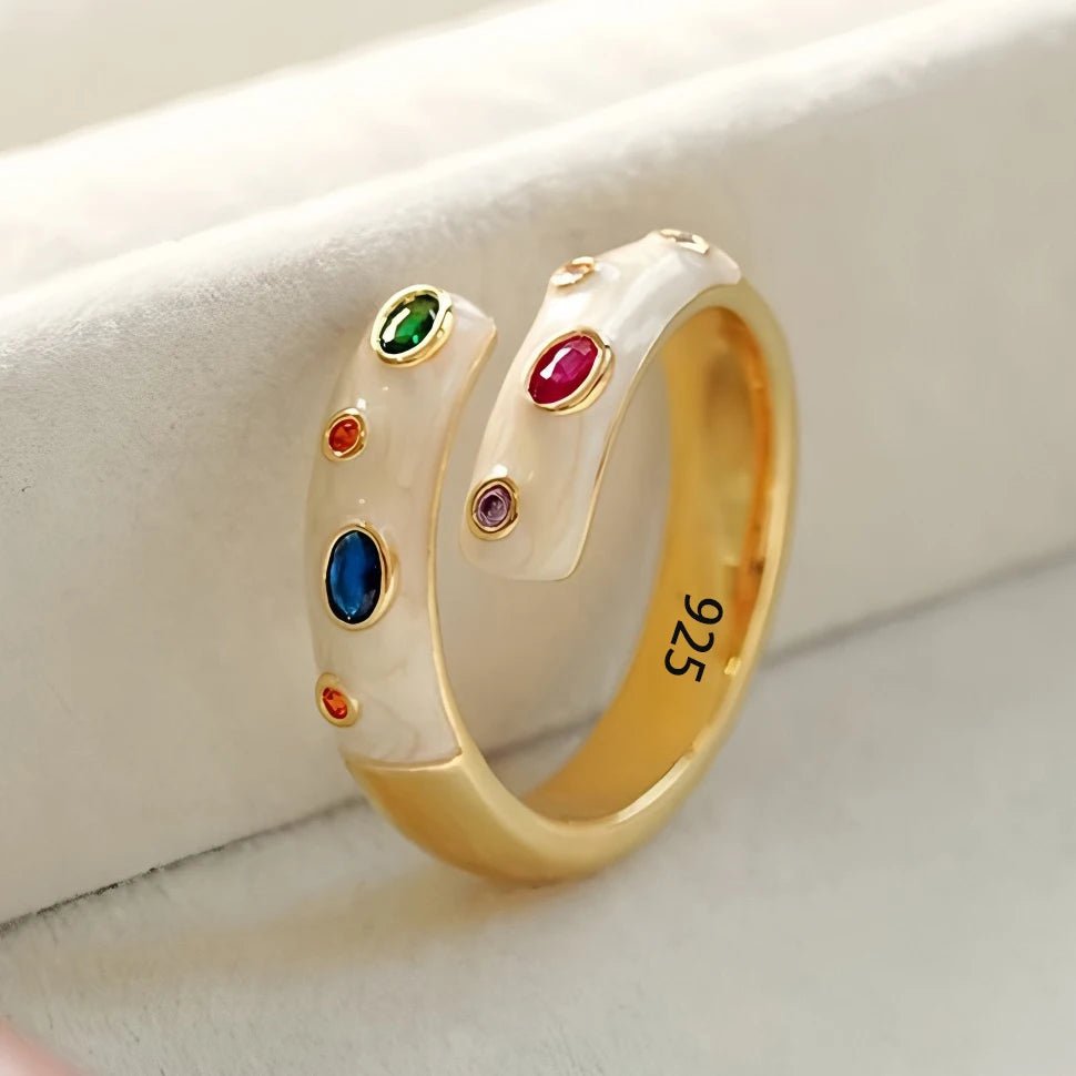 🌸 Bague Fleurs Argent 925 Femme - Délicate Romantique Élégante - FoytiShop