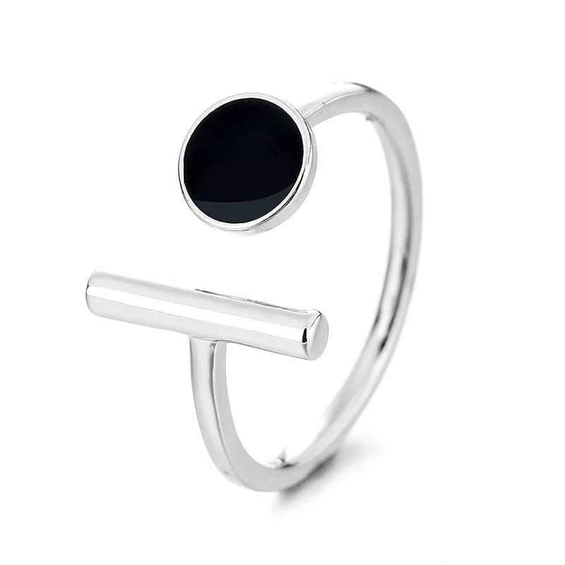 ✨ Bague Géométrique Multicouche Argent 925 - Design Moderne Tendance - FoytiShop