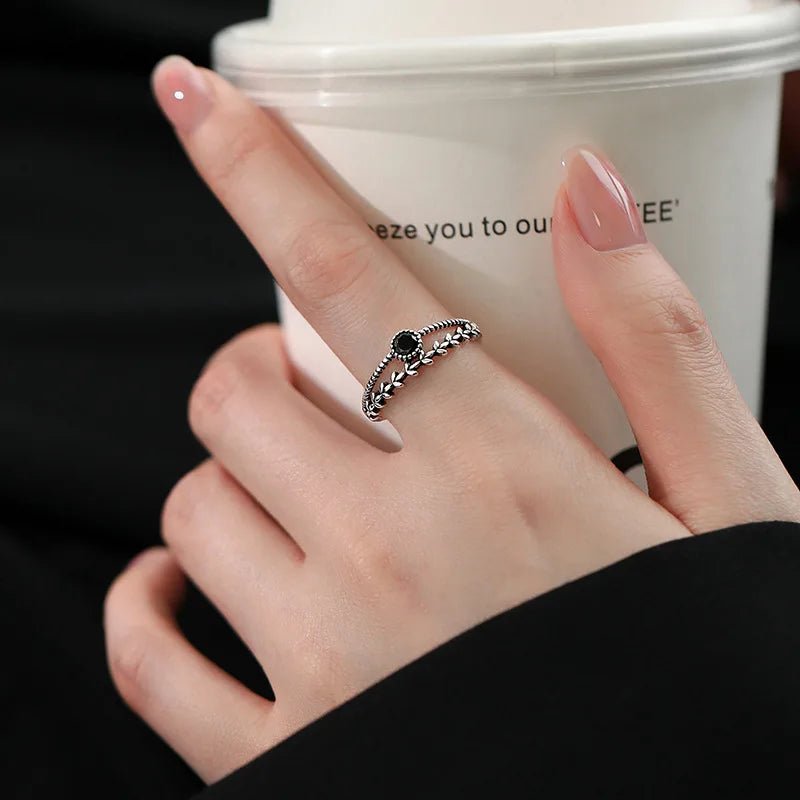 ✨ Bague Géométrique Multicouche Argent 925 - Design Moderne Tendance - FoytiShop