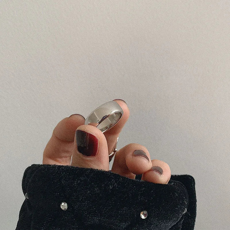 ✨ Bague Géométrique Multicouche Argent 925 - Design Moderne Tendance - FoytiShop