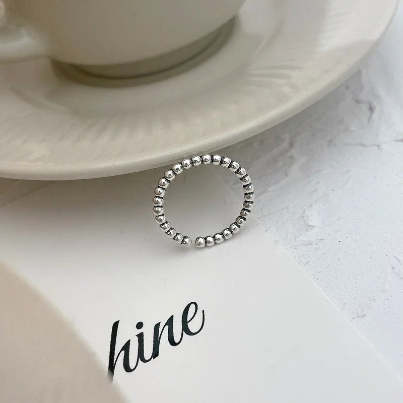 ✨ Bague Géométrique Multicouche Argent 925 - Design Moderne Tendance - FoytiShop
